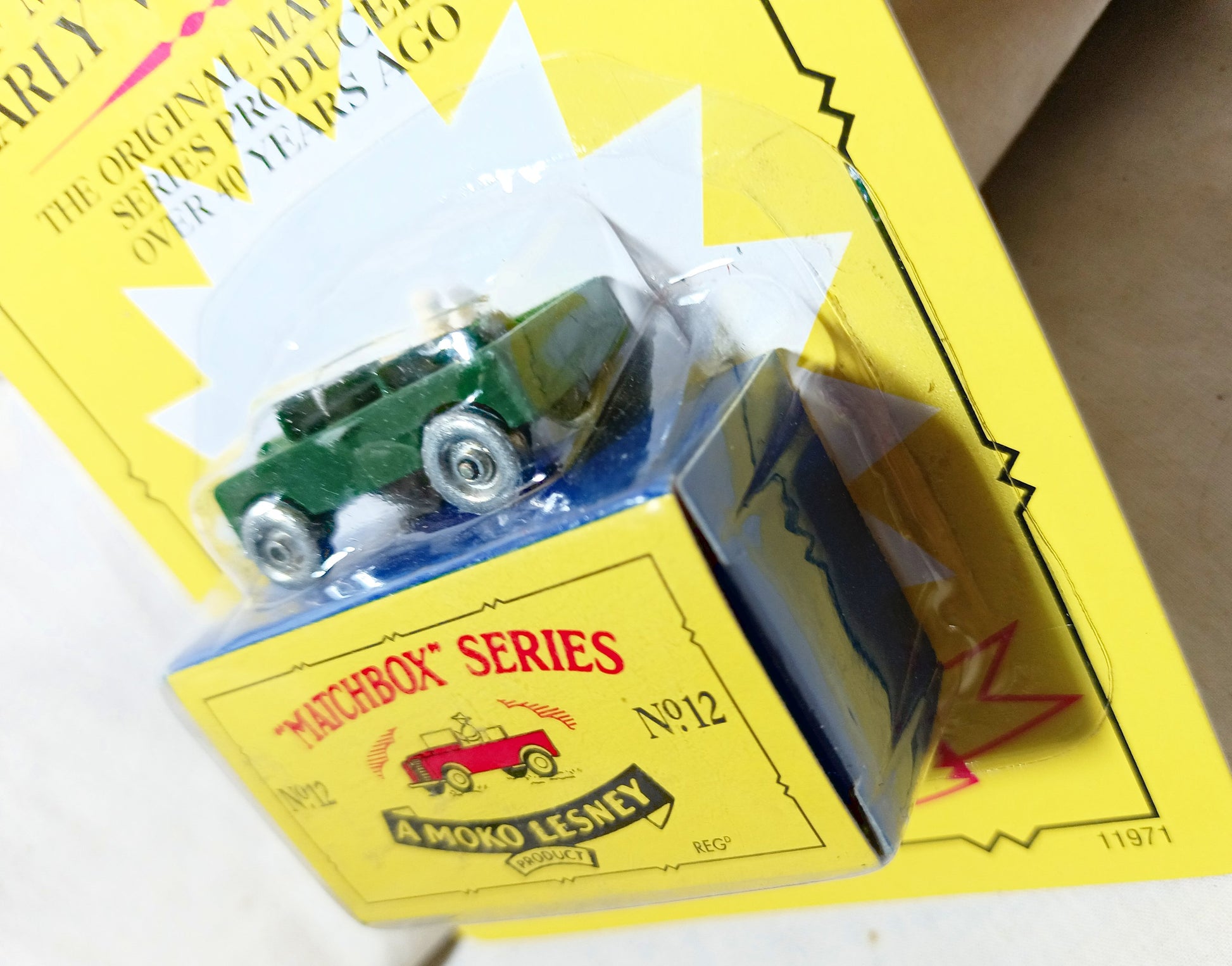 Matchbox Originals No. 12 Moko Lesney Land Rover 1993 - TulipStuff