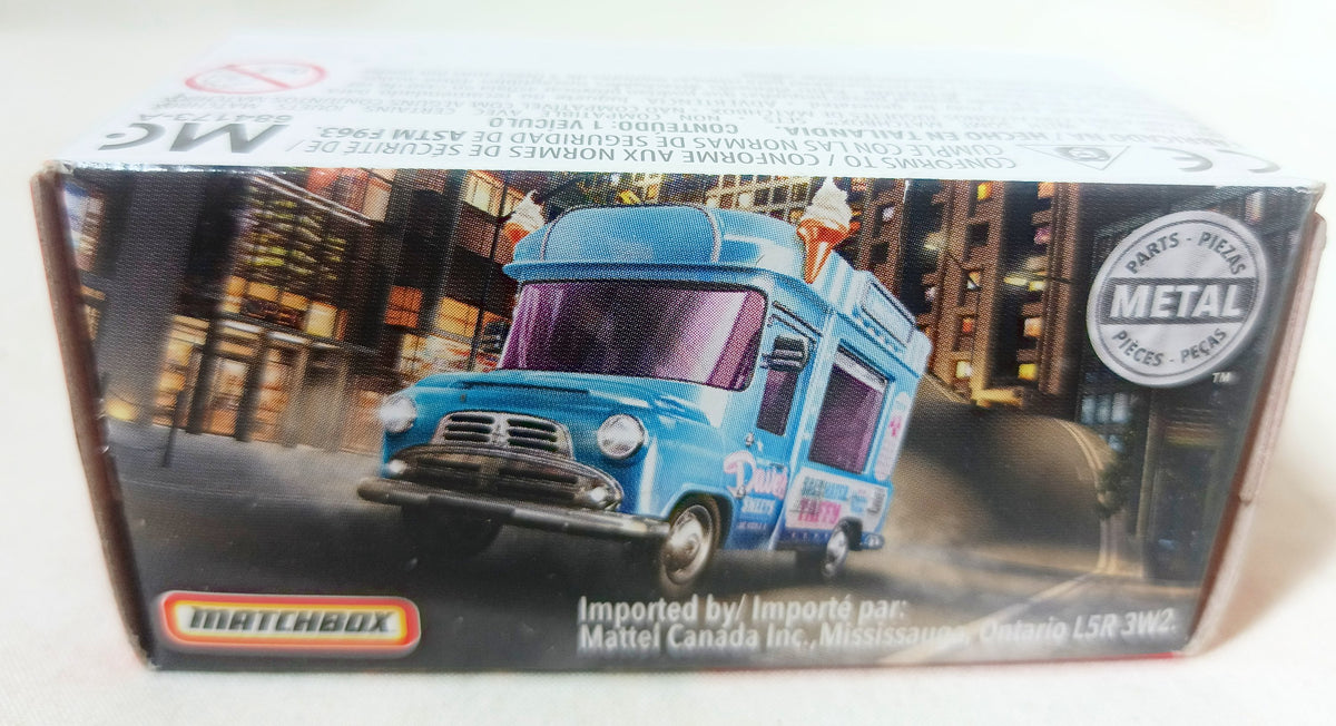 Matchbox 2020 Power Grabs MB43 Ice Cream King Truck MBX City Blue - TulipStuff