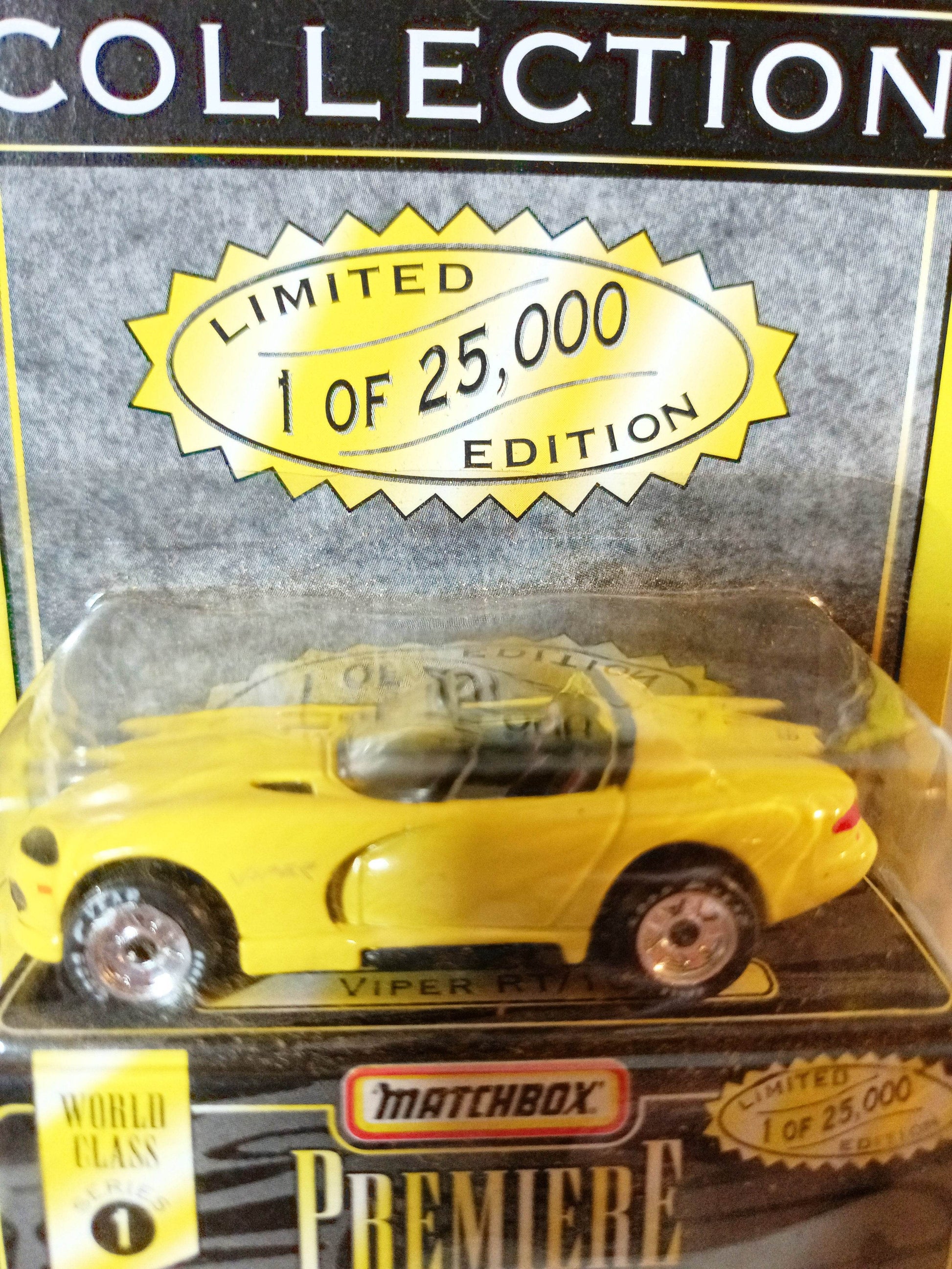 Matchbox Premiere Collection Dodge Viper RT/10 Ltd Edition 1995 - TulipStuff