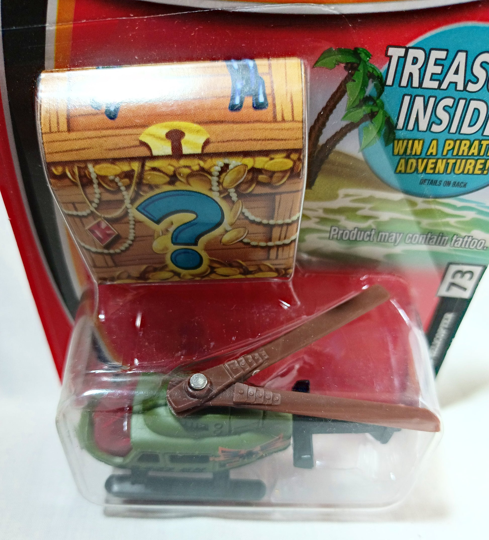 Matchbox #73 Rapid Rescue Helicopter Buried Treasure 2005 - TulipStuff
