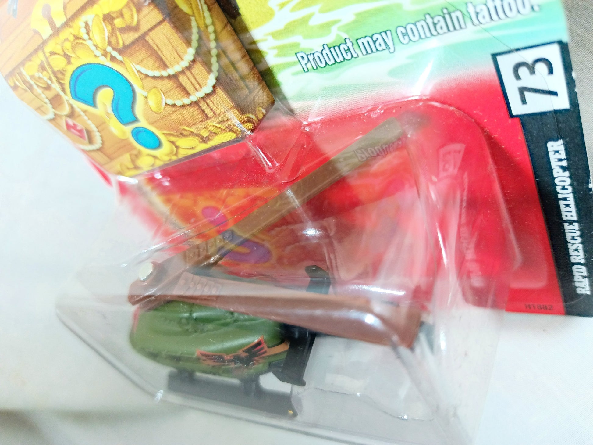 Matchbox #73 Rapid Rescue Helicopter Buried Treasure 2005 - TulipStuff
