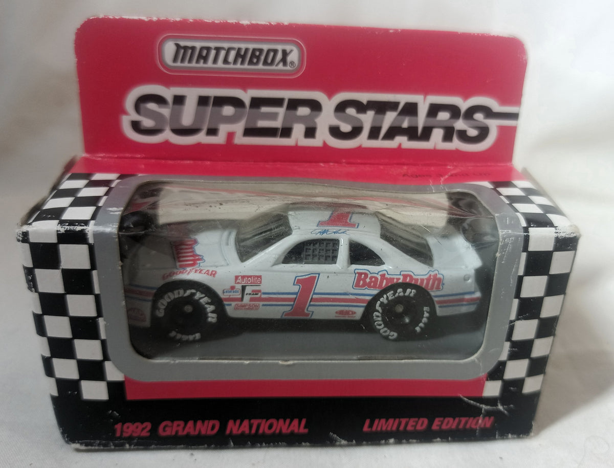 Matchbox Super Stars 1992 Grand National Jeff Gordon #1 Baby Ruth Ford - TulipStuff