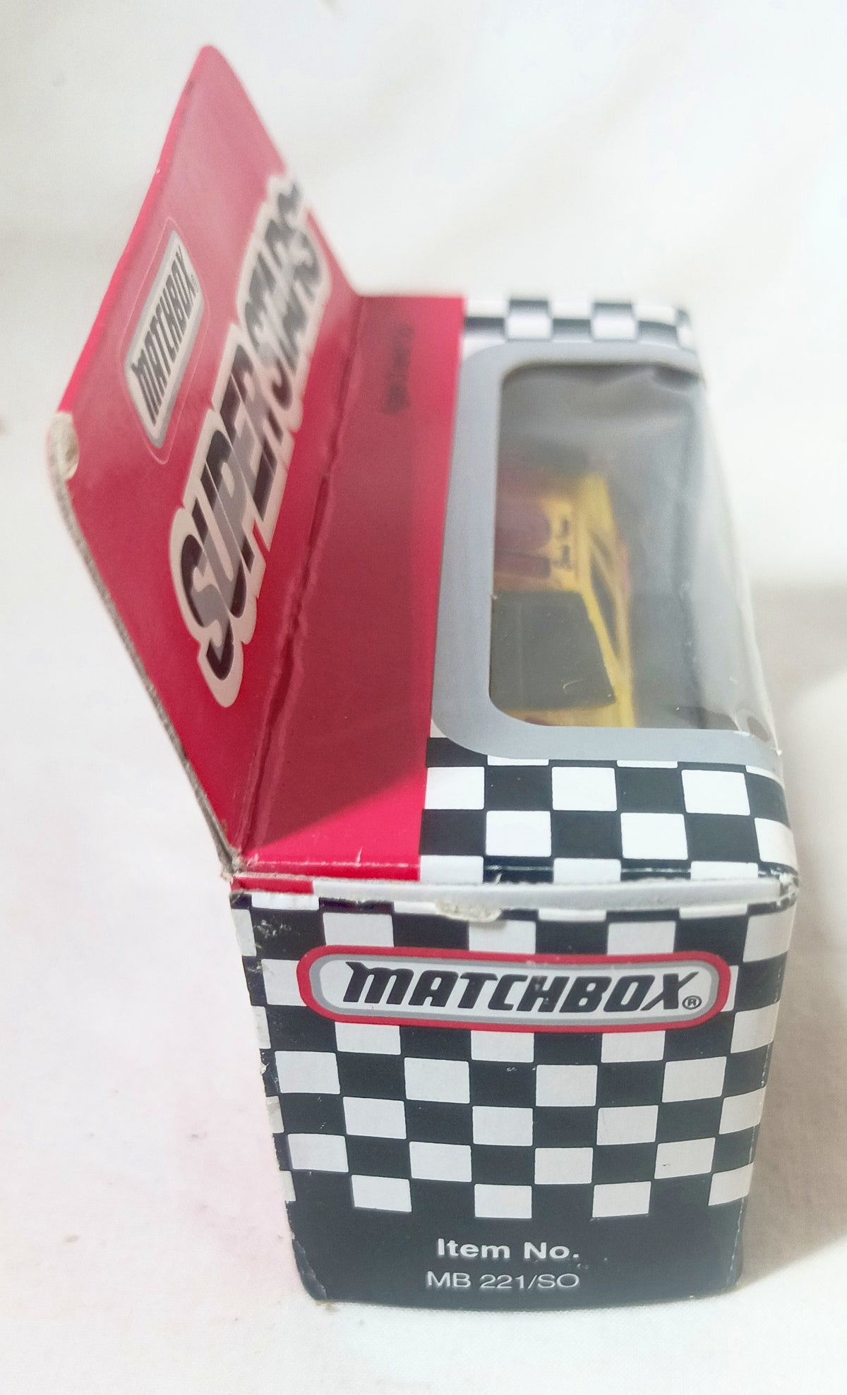 Matchbox Super Stars 1991 Ernie Irvan #10 MacTools Chevy Lumina ltd ed - TulipStuff