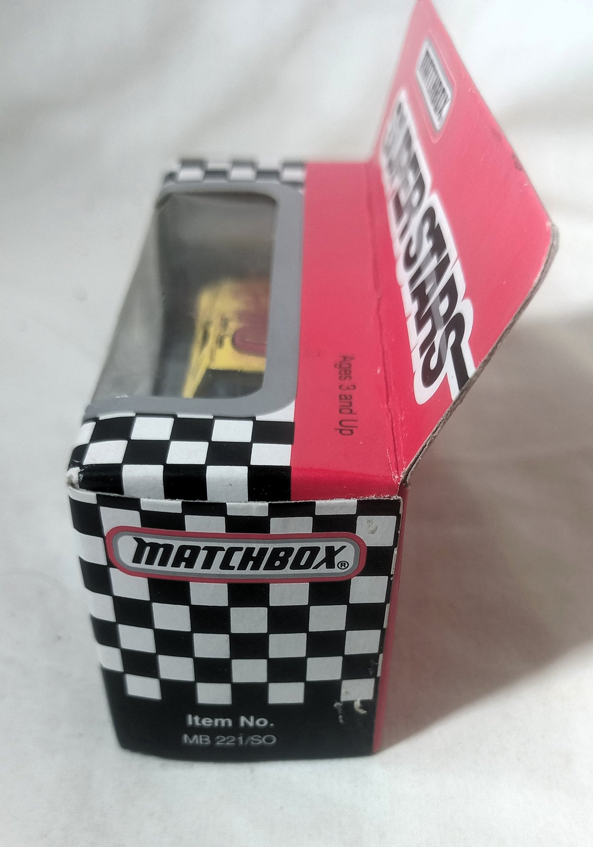 Matchbox Super Stars 1991 Ernie Irvan #10 MacTools Chevy Lumina ltd ed - TulipStuff