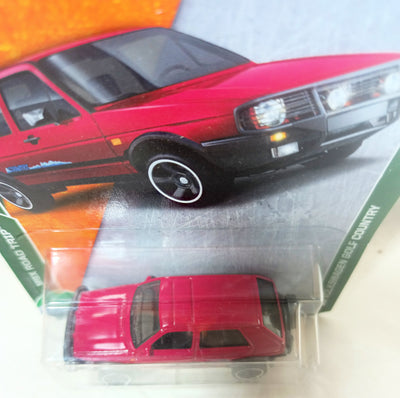 Matchbox MB99 '90 Volkswagen Golf County MBX Road Trip Red 2018 - TulipStuff