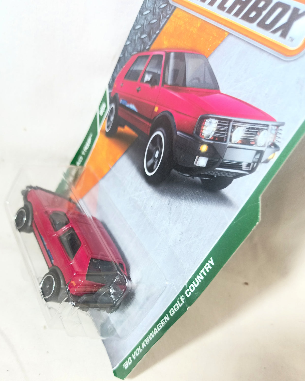 Matchbox MB99 '90 Volkswagen Golf County MBX Road Trip Red 2018 - TulipStuff