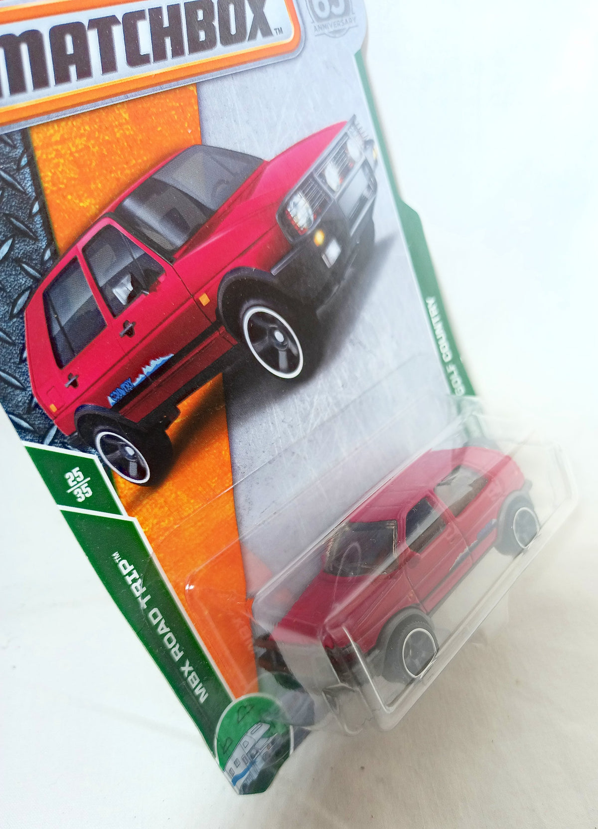 Matchbox MB99 '90 Volkswagen Golf County MBX Road Trip Red 2018 - TulipStuff