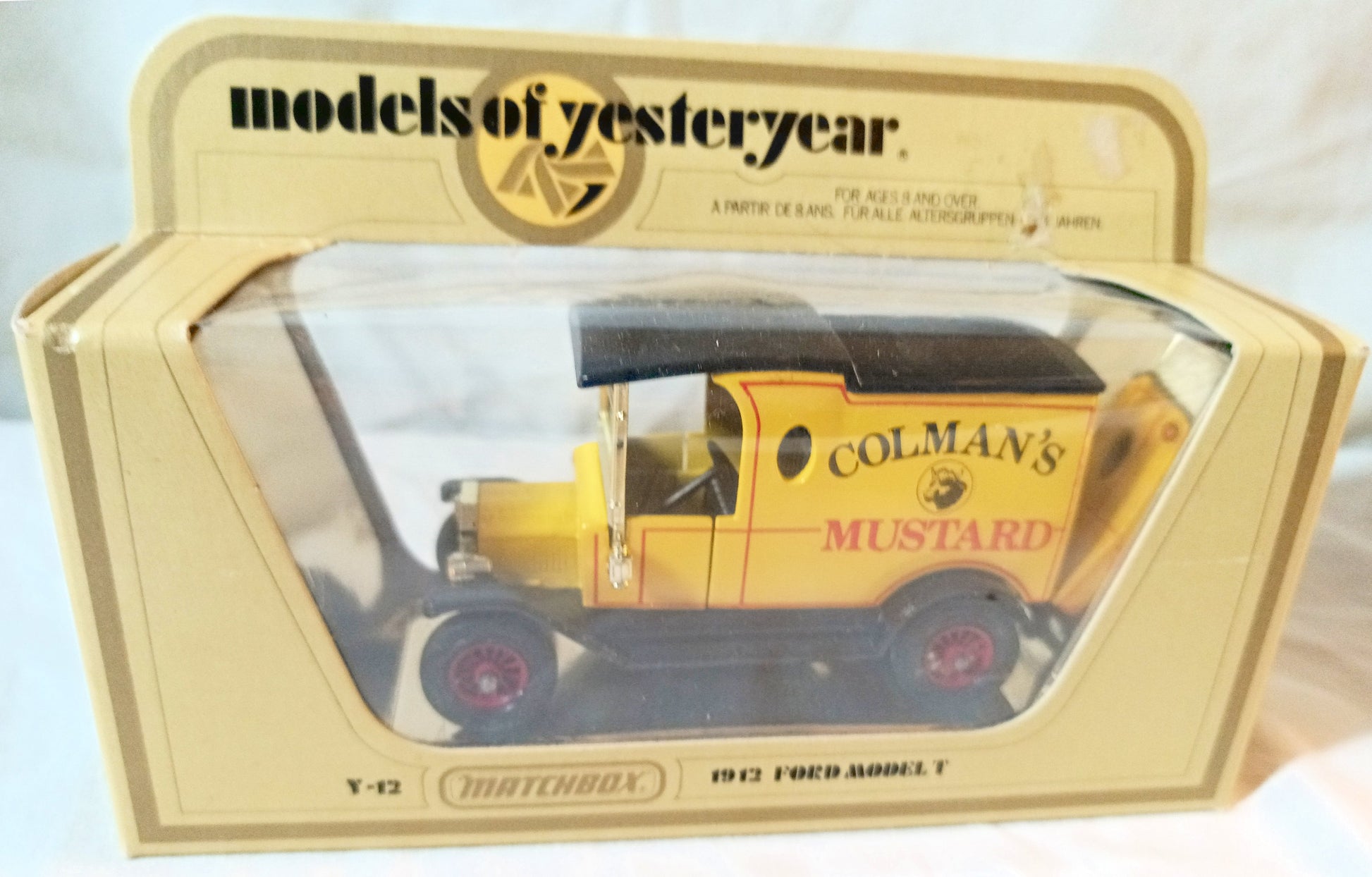 Matchbox Models of Yesteryear Y12 Colman's Mustard Model T Van 1979 - TulipStuff