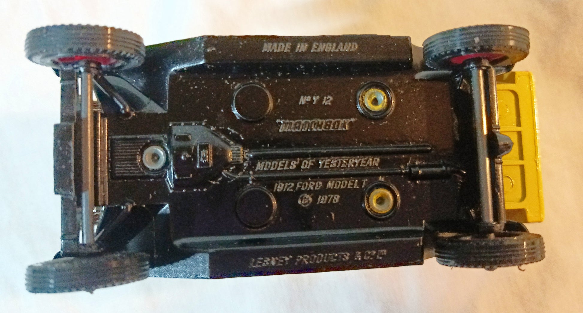 Matchbox Models of Yesteryear Y12 Colman's Mustard Model T Van 1979 - TulipStuff
