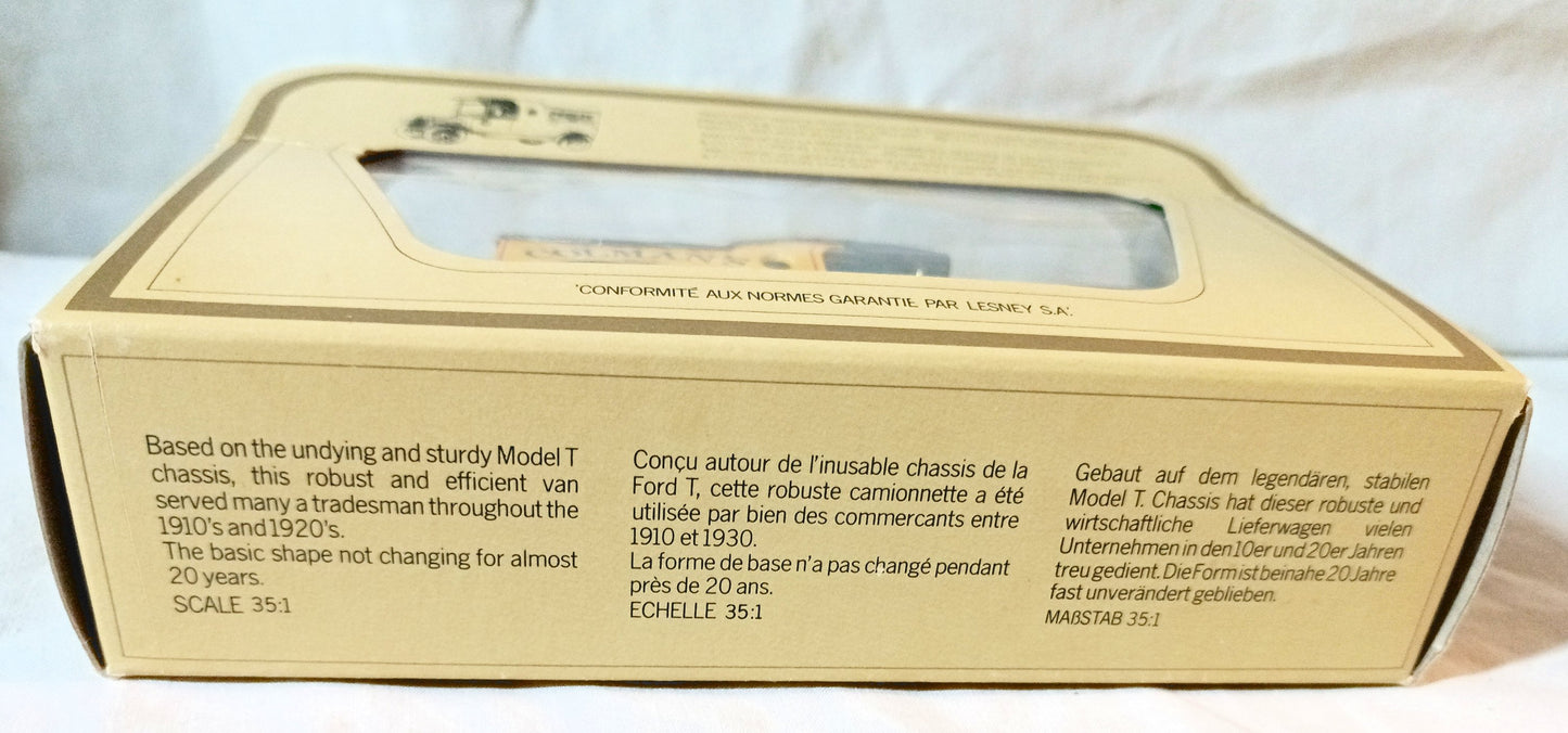 Matchbox Models of Yesteryear Y12 Colman's Mustard Model T Van 1979 - TulipStuff