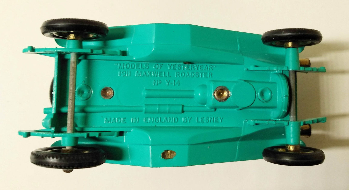 Lesney Matchbox Models of Yesteryear Y14 1911 Maxwell Roadster - TulipStuff