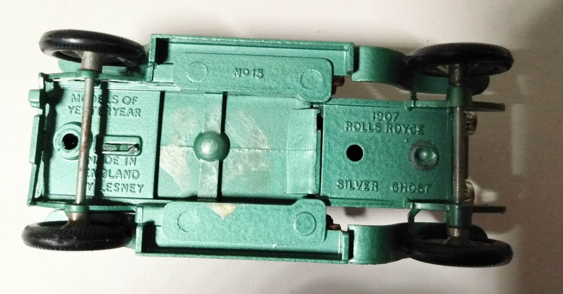 Lesney Matchbox Models of Yesteryear Y15 1907 Rolls Royce Silver Ghost - TulipStuff