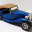 Lesney Matchbox Models of Yesteryear Y8 1945 MG TC black seats - TulipStuff