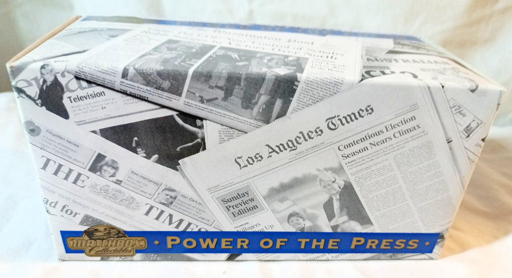 Matchbox Collectibles Power Of The Press The Australian 1937 GMC Van - TulipStuff