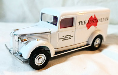 Matchbox Collectibles Power Of The Press The Australian 1937 GMC Van - TulipStuff