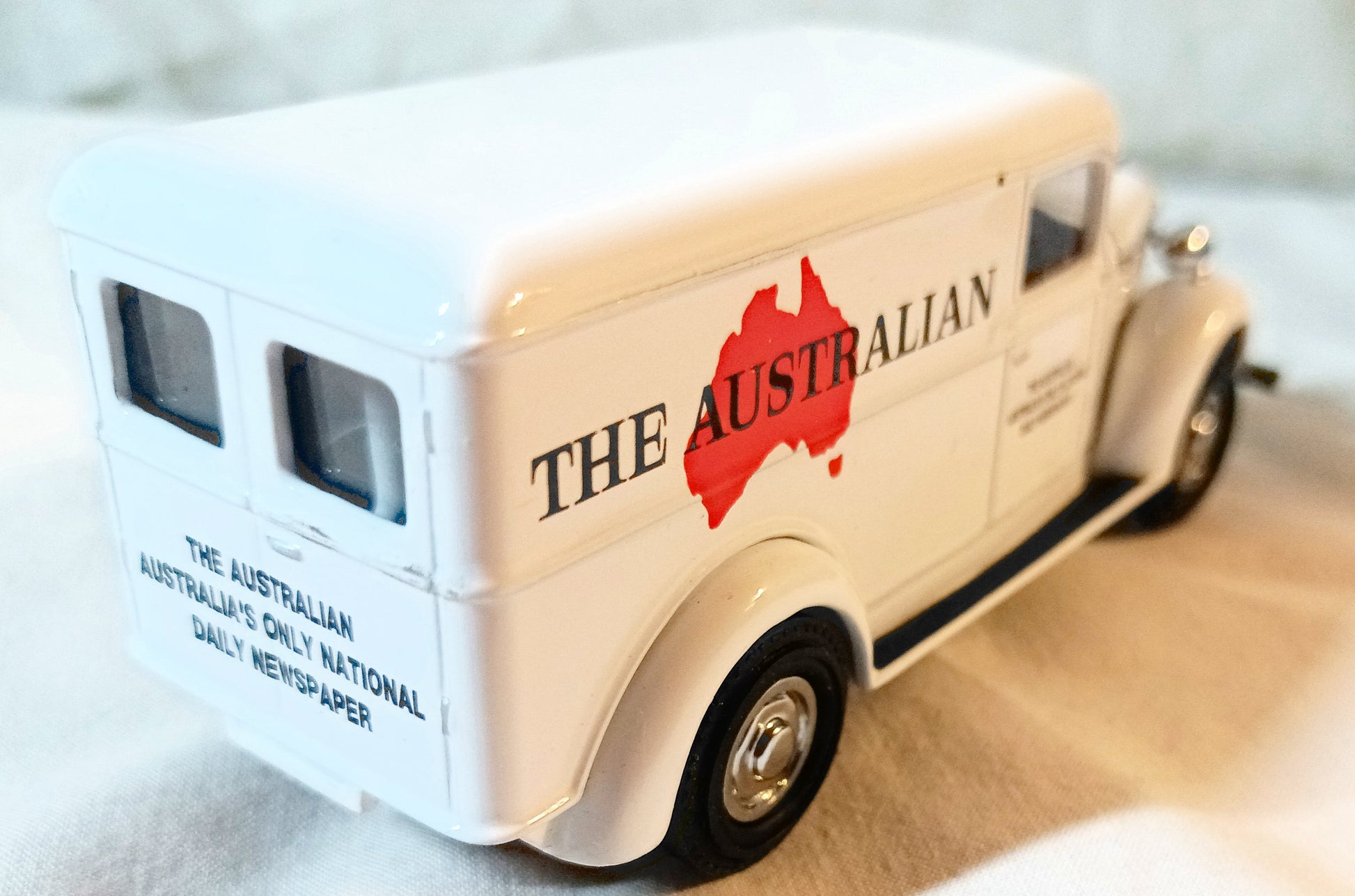Matchbox Collectibles Power Of The Press The Australian 1937 GMC Van - TulipStuff