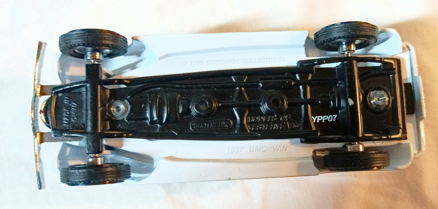 Matchbox Collectibles Power Of The Press The Australian 1937 GMC Van - TulipStuff