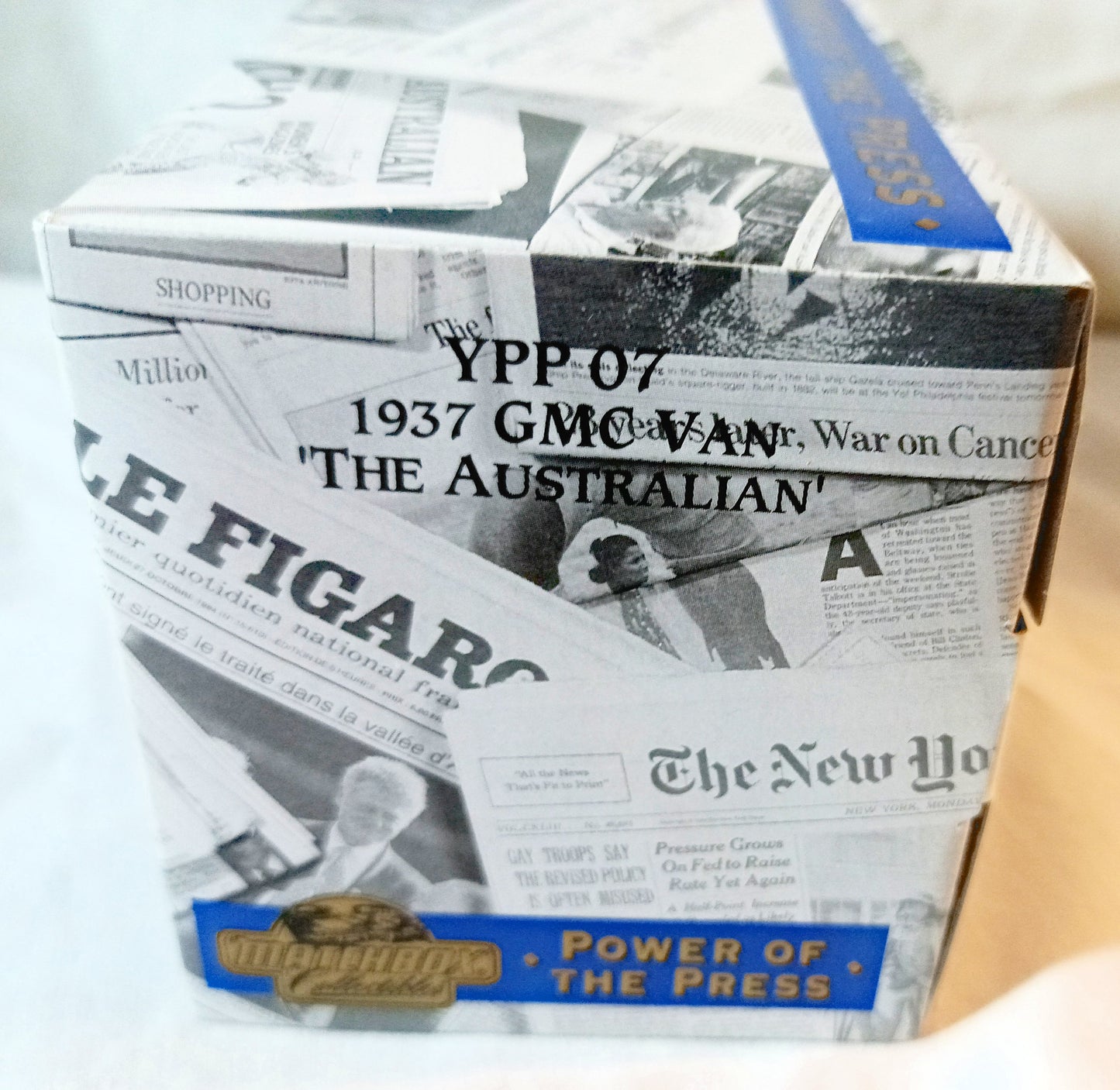 Matchbox Collectibles Power Of The Press The Australian 1937 GMC Van - TulipStuff