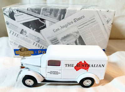 Matchbox Collectibles Power Of The Press The Australian 1937 GMC Van - TulipStuff