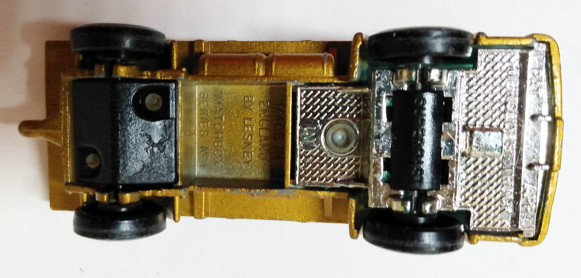 Lesney Matchbox 1 Mercedes Benz Lorry Truck 1970 England Superfast - TulipStuff