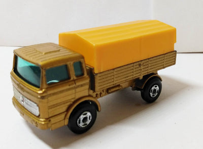 Lesney Matchbox 1 Mercedes Benz Lorry Truck 1970 England Superfast - TulipStuff