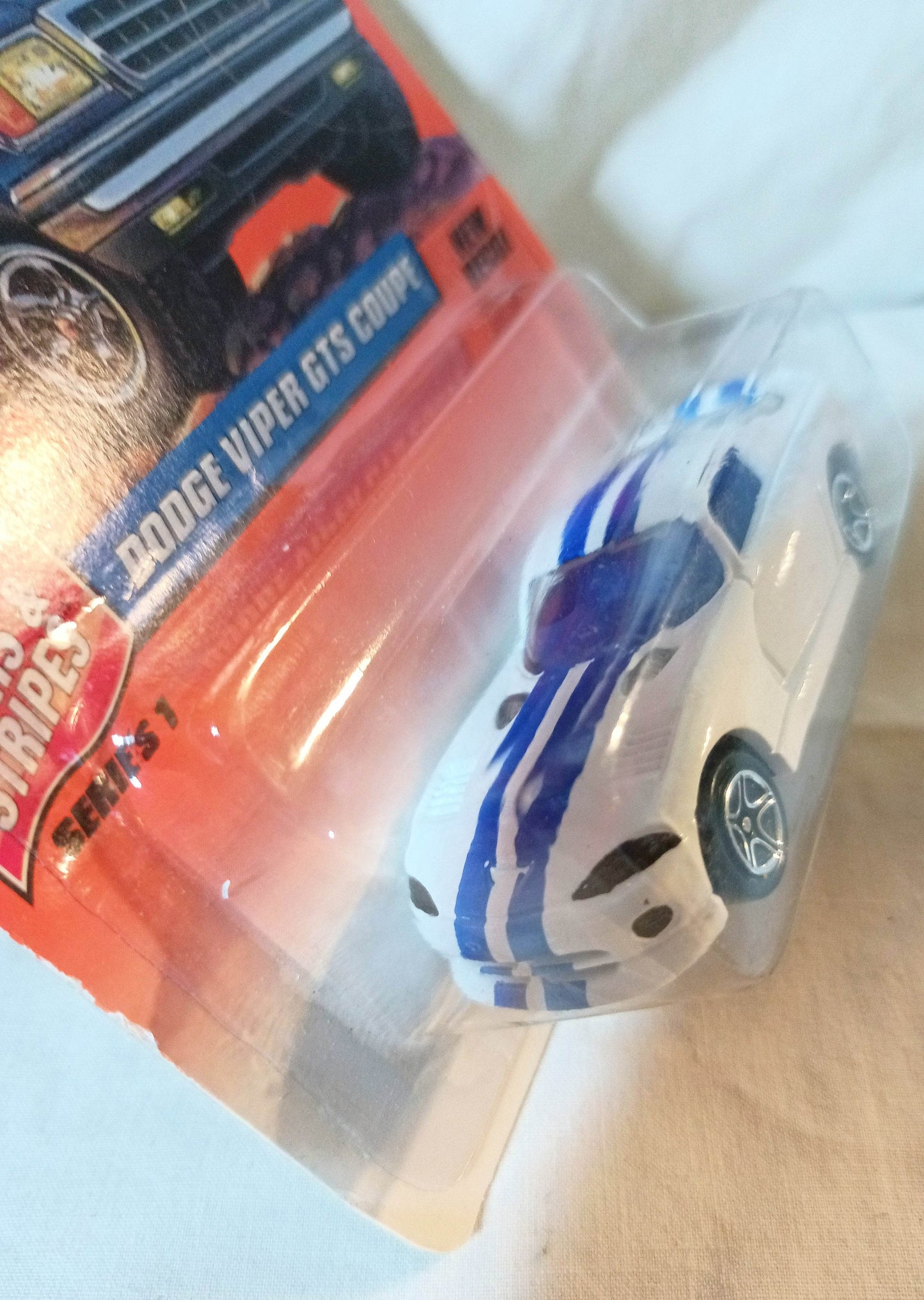 Matchbox #1 Dodge Viper GTS Coupe Stars and Stripes 1998 - TulipStuff