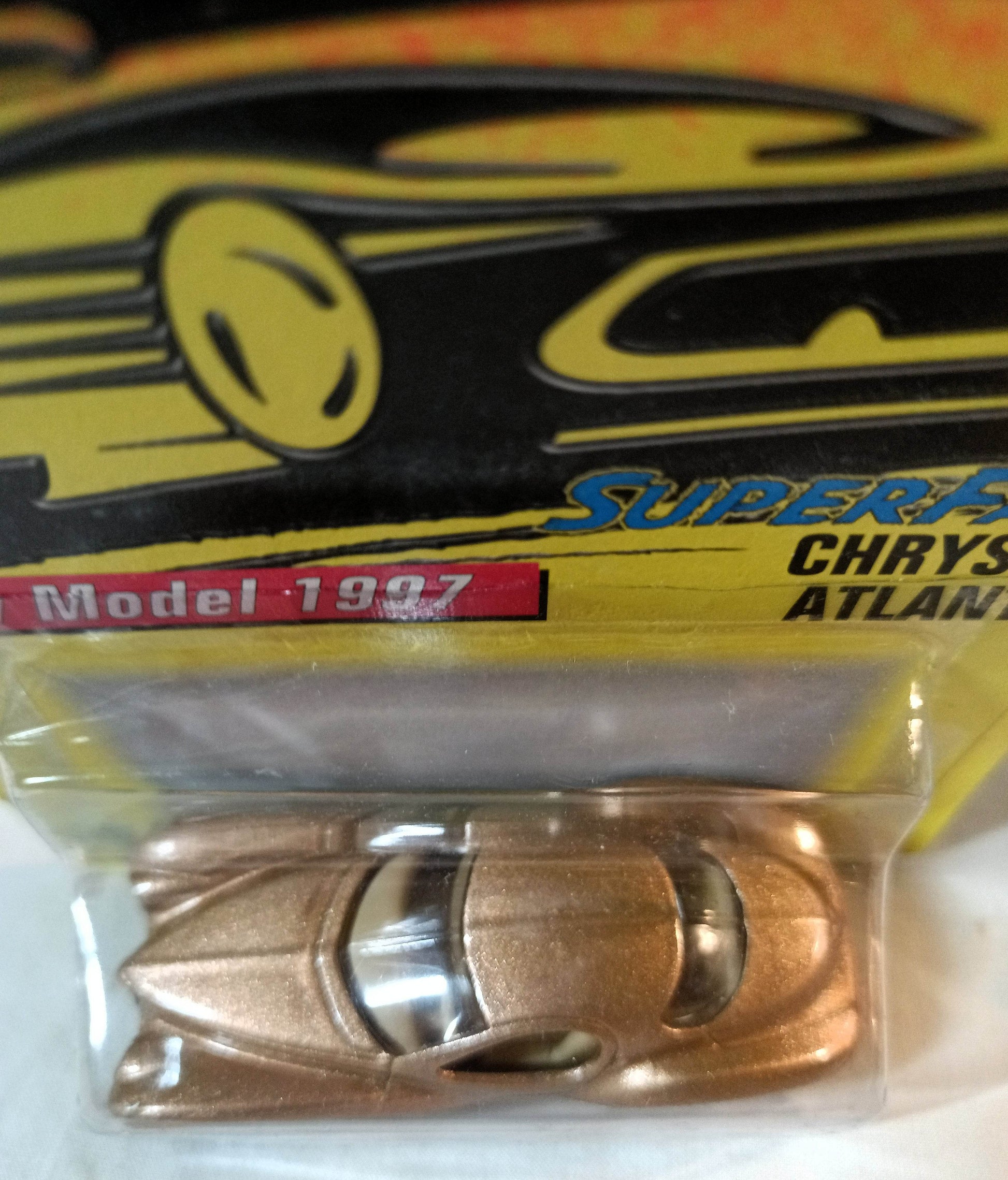 Matchbox 11 Chrysler Atlantic Sports Car Superfast New Model 1997 - TulipStuff