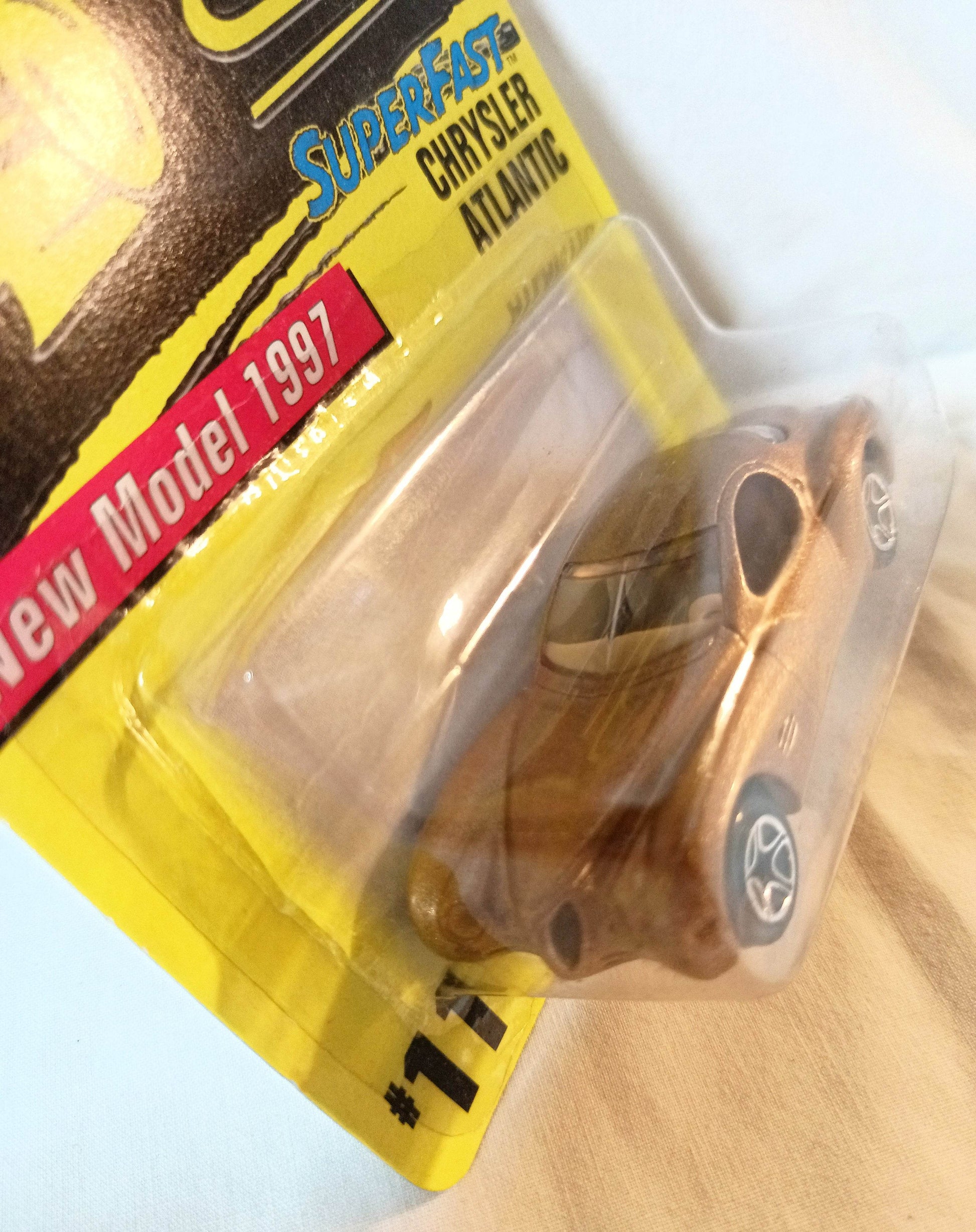 Matchbox 11 Chrysler Atlantic Sports Car Superfast New Model 1997 - TulipStuff