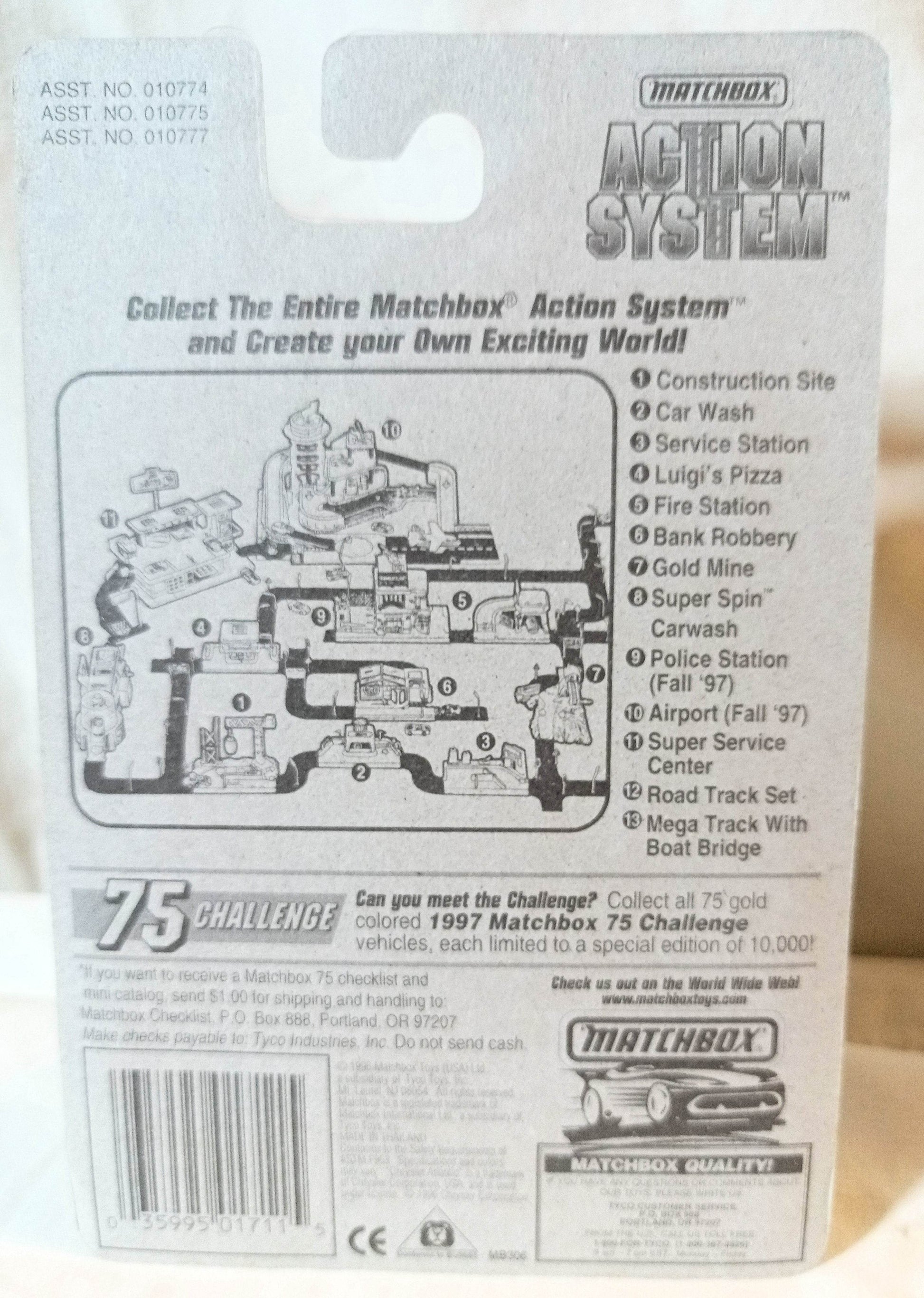 Matchbox 11 Chrysler Atlantic Sports Car Superfast New Model 1997 - TulipStuff