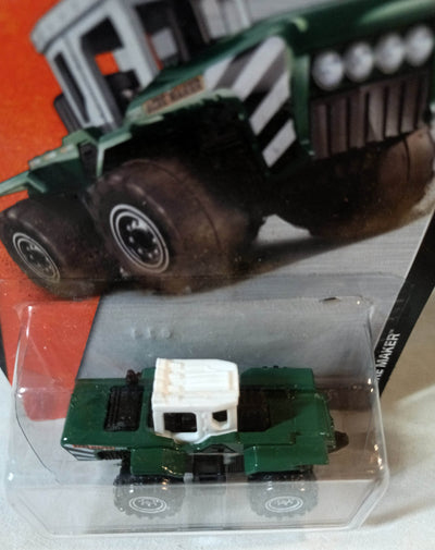 Matchbox #113 Acre Maker Tractor MBX Construction Green 2014 - TulipStuff