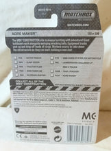 Load image into Gallery viewer, Matchbox #113 Acre Maker Tractor MBX Construction Green 2014 - TulipStuff
