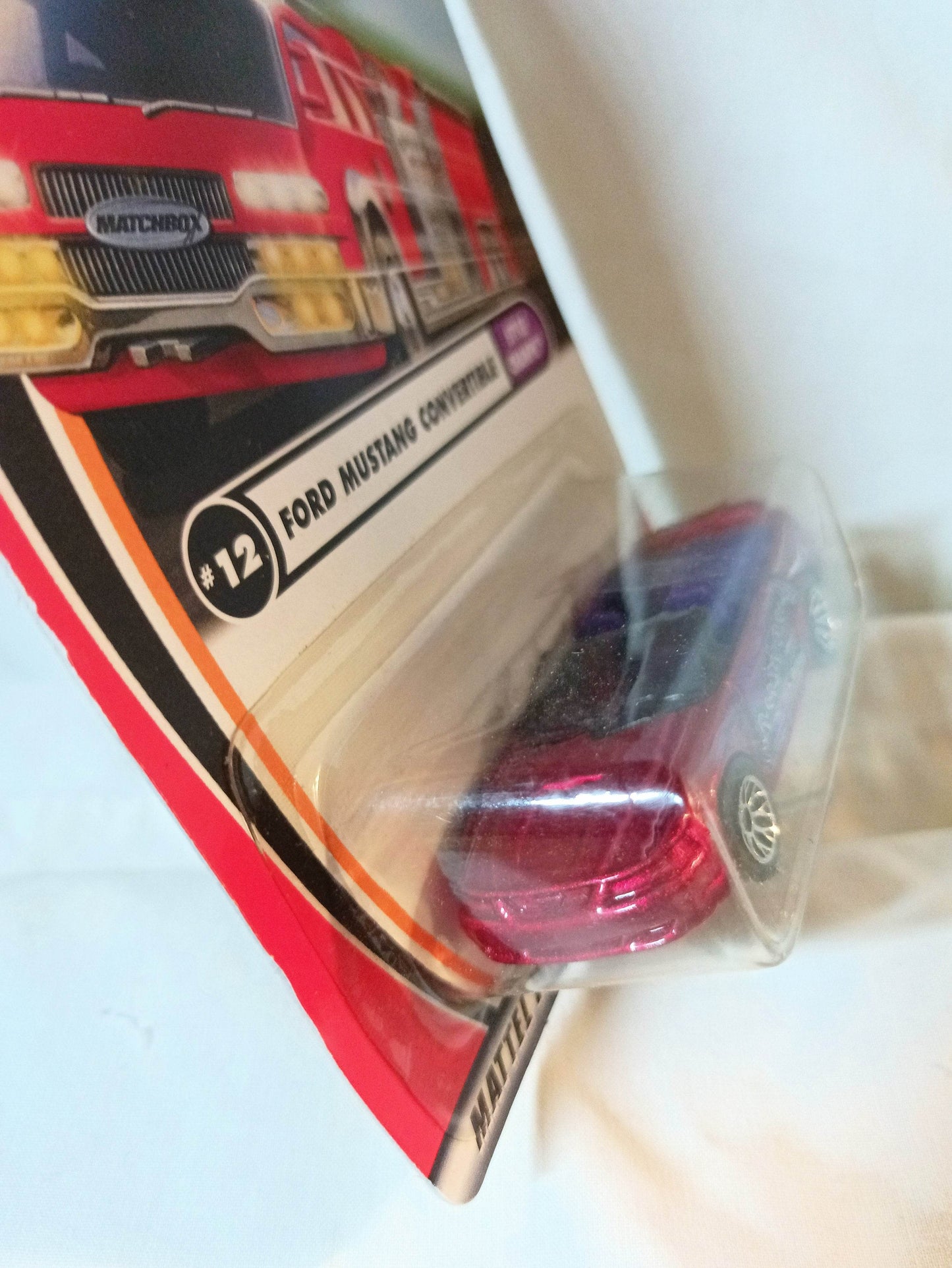 Matchbox 12 Ford Mustang Convertible Style Champs 50th Anniversary 2002 - TulipStuff