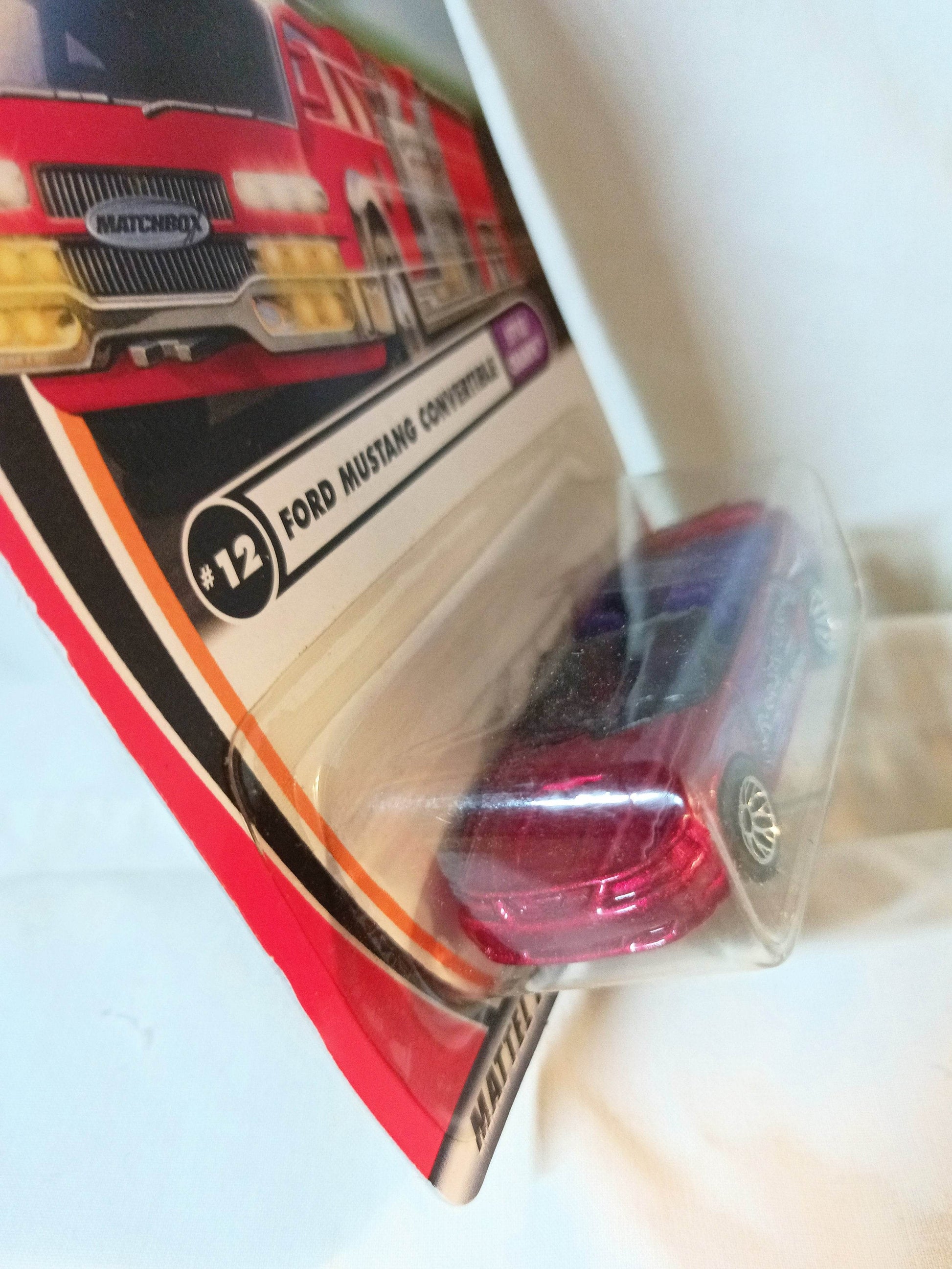 Matchbox 12 Ford Mustang Convertible Style Champs 50th Anniversary 2002 - TulipStuff