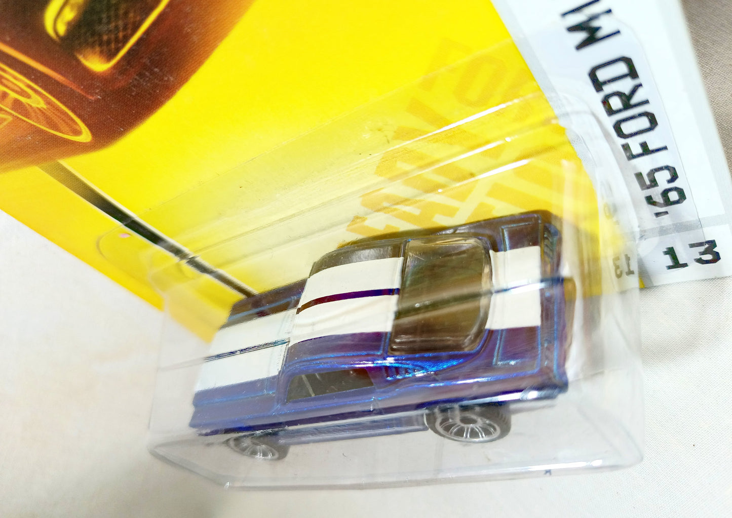 Matchbox #13 '65 Ford Mustang GT Sports Cars Series 2008 - TulipStuff