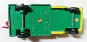 Lesney Matchbox 13 BP Dodge Wreck Truck England 1965 - TulipStuff