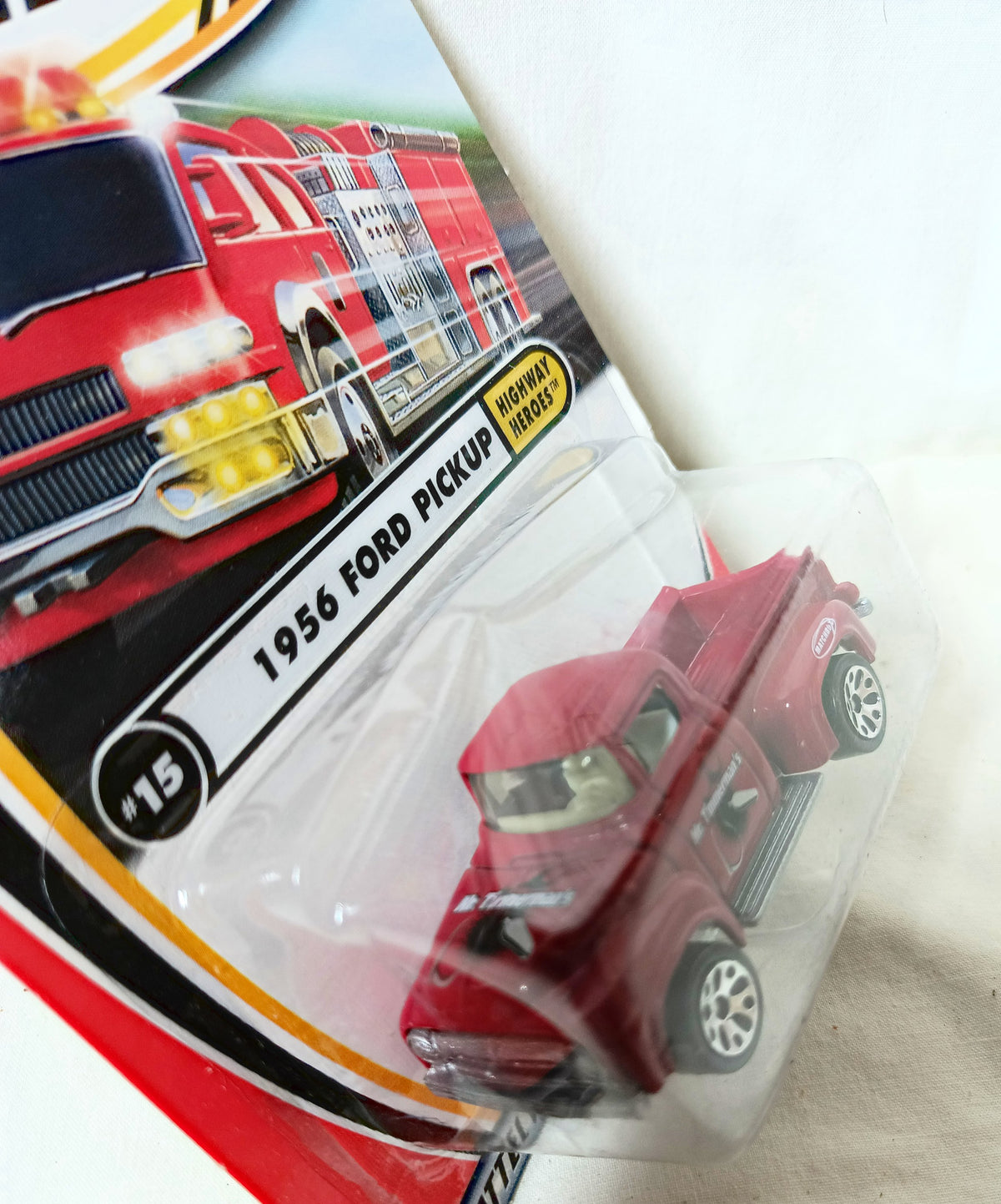 Matchbox #15 '56 Ford Pickup Truck Timmerman's Highway Heroes 2001 - TulipStuff