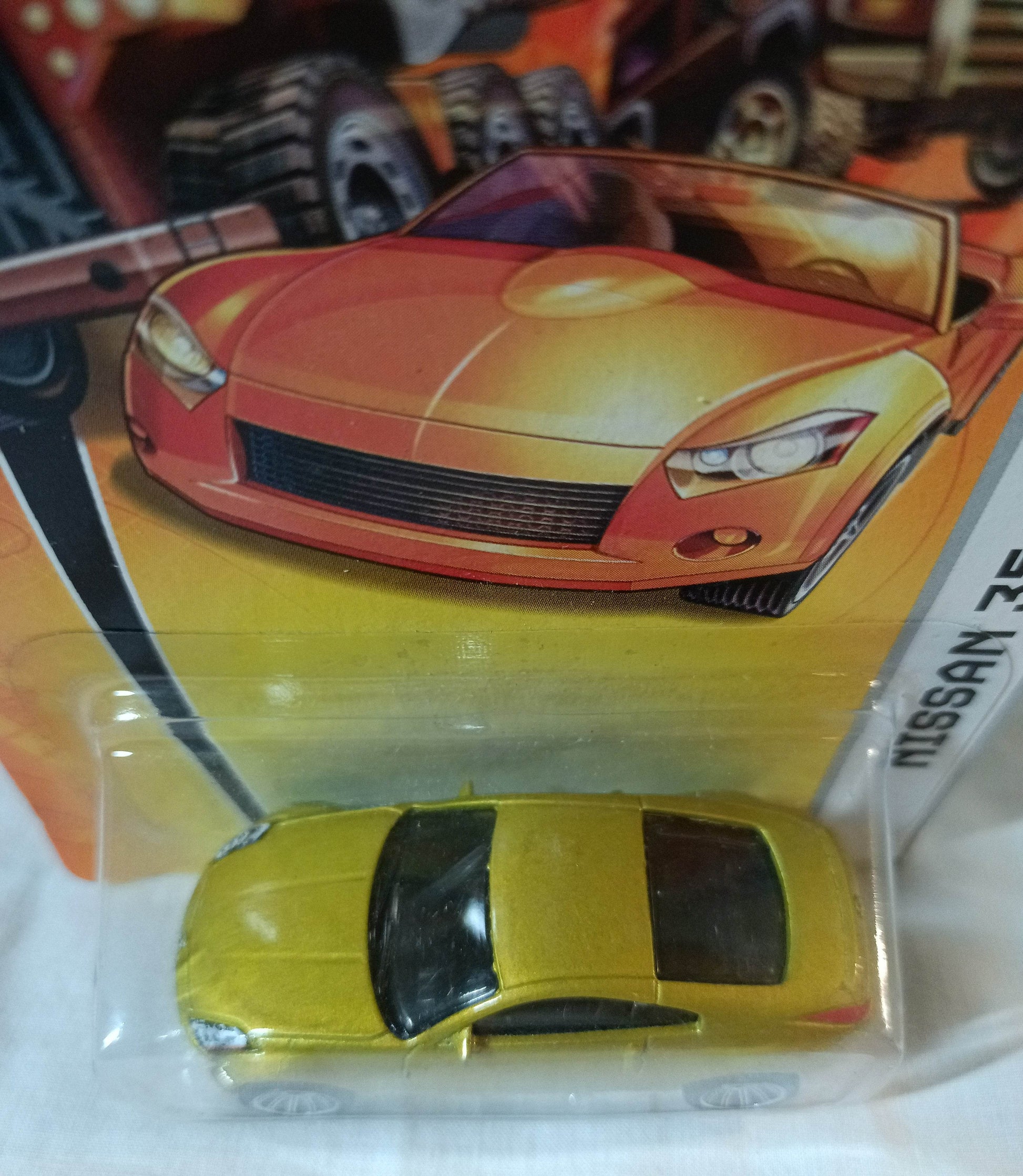 Matchbox #15 2003 Nissan 350Z MBX Metal Gold 2007 - TulipStuff