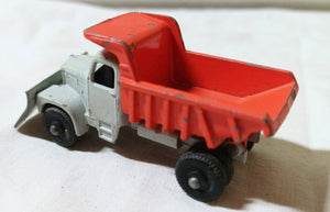 Lesney Matchbox No 16 Scammell Snow Plough Diecast Truck 1963 England - TulipStuff