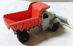 Lesney Matchbox No 16 Scammell Snow Plough Diecast Truck 1963 England - TulipStuff