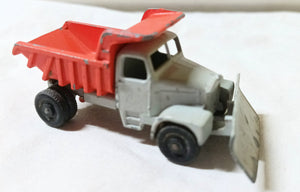 Lesney Matchbox No 16 Scammell Snow Plough Diecast Truck 1963 England - TulipStuff