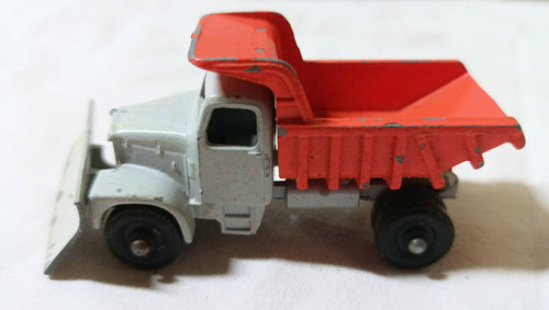 Lesney Matchbox No 16 Scammell Snow Plough Diecast Truck 1963 England - TulipStuff