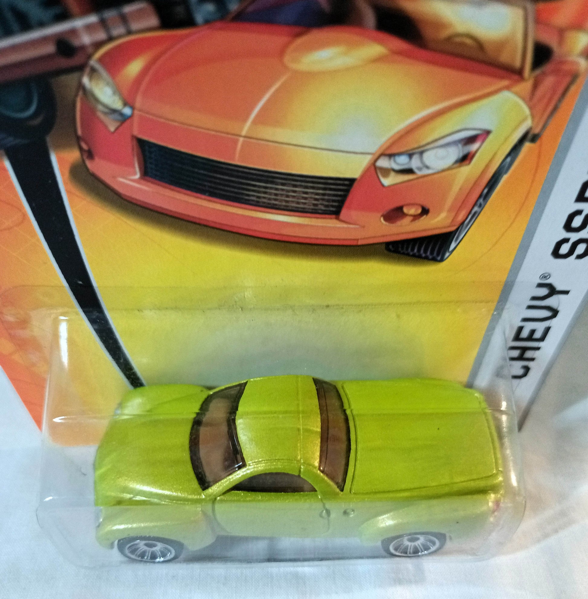 Matchbox #18 Chevy SSR Convertibnle Pickup MBX Metal 2007 - TulipStuff