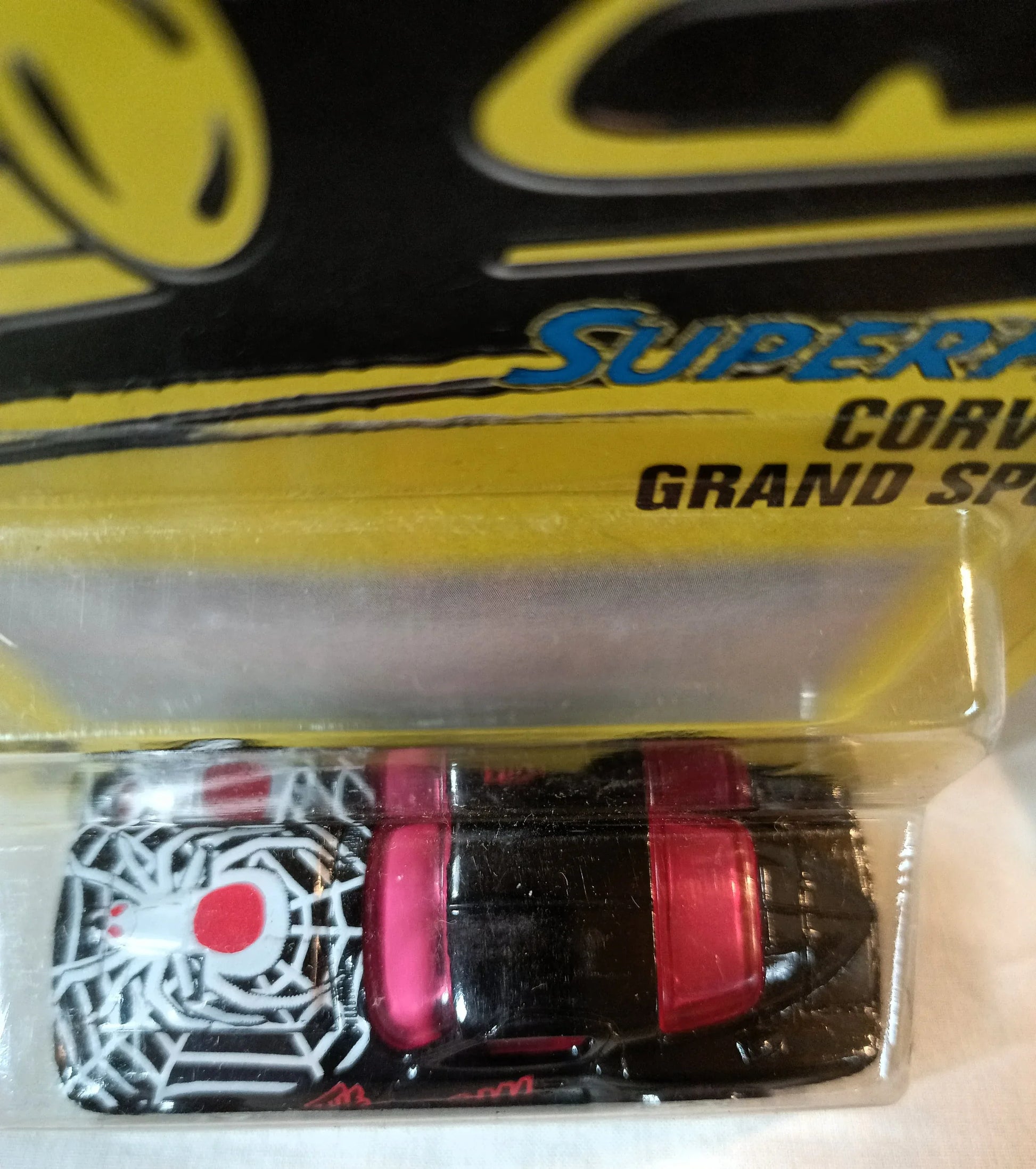 Matchbox #2 Chevrolet Corvette Grand Sport Black Widow 1996 - TulipStuff