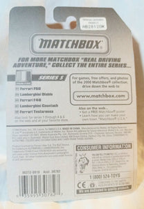 Matchbox 21 Italian Stars Ferrari F50 Sports Car 1999 - TulipStuff