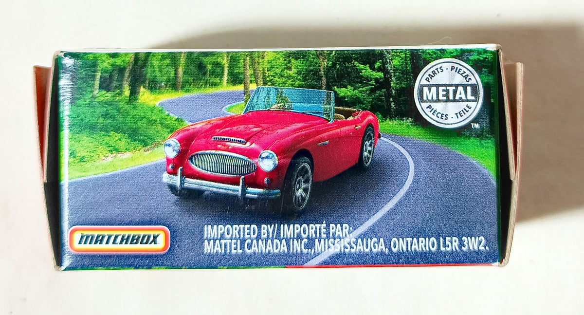 Matchbox 2018 Power Grabs '63 Austin Healey Roadster MBX Road Trip - TulipStuff