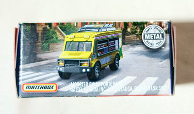 Matchbox 2018 Power Grabs Chow Mobile Food Truck MBX Service Yellow - TulipStuff