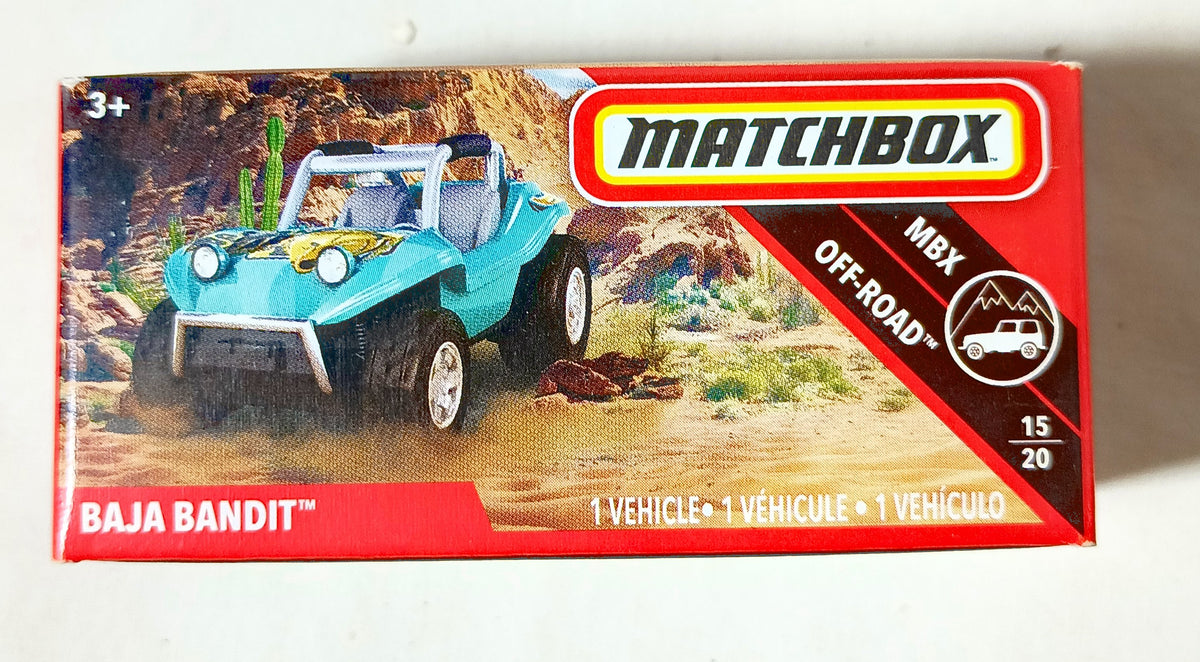 Matchbox 2019 Power Grabs #71 Baja Bandit Dune Buggy MBX Off-Road - TulipStuff