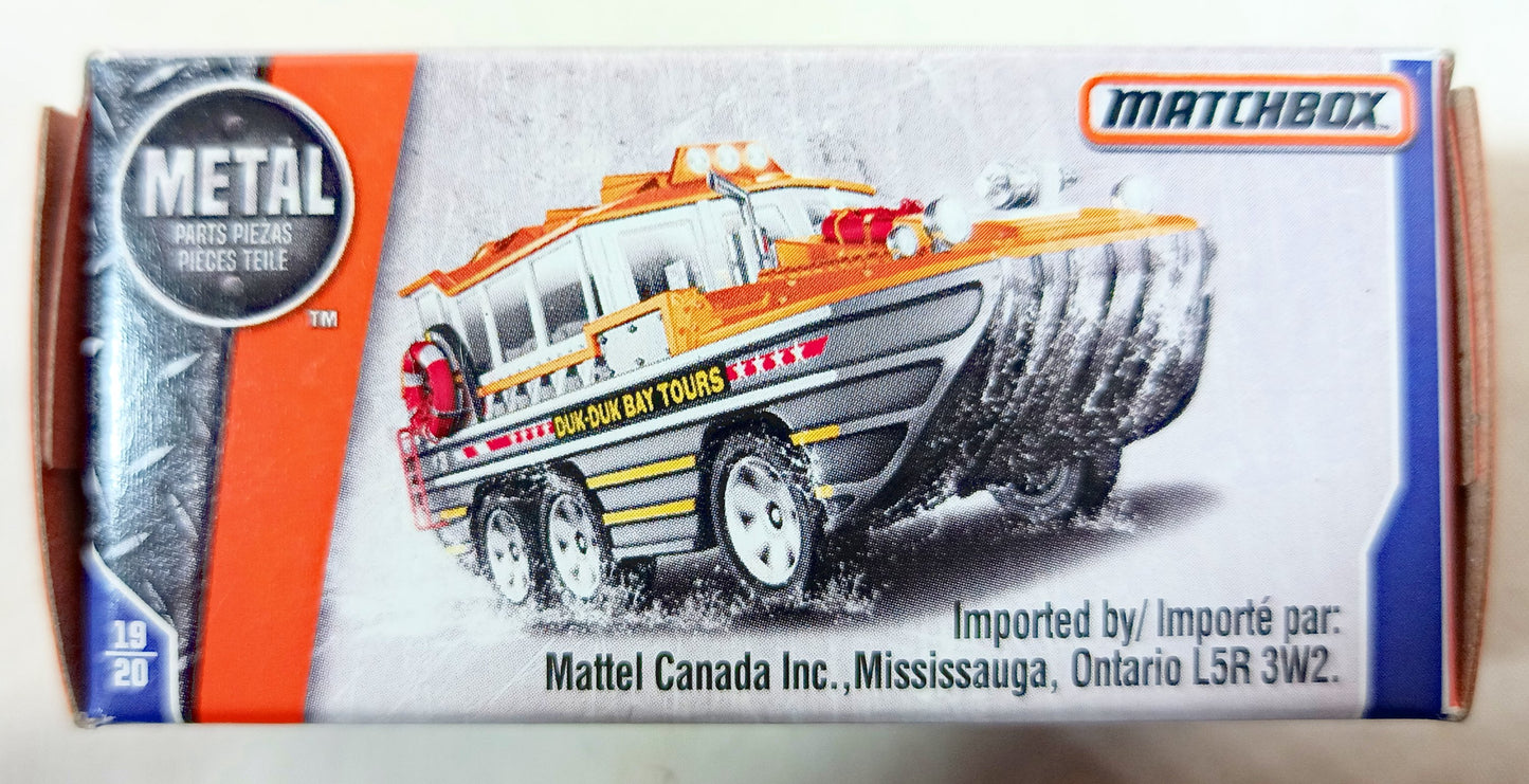 Matchbox 2018 Power Grabs Duk Duk Bay Tours Amphibious Bus MBX Service - TulipStuff