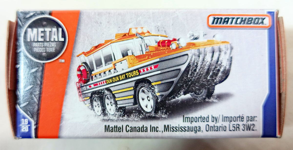 Matchbox 2018 Power Grabs Duk Duk Bay Tours Amphibious Bus MBX Service - TulipStuff