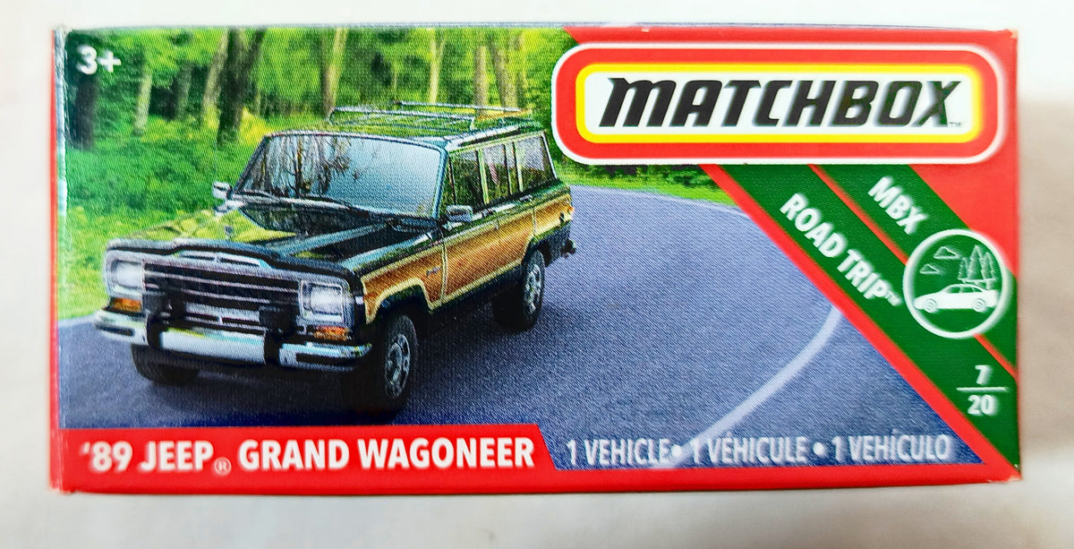 Matchbox 2019 Power Grabs #14 '89 Jeep Grand Wagoneer MBX Road Trip - TulipStuff